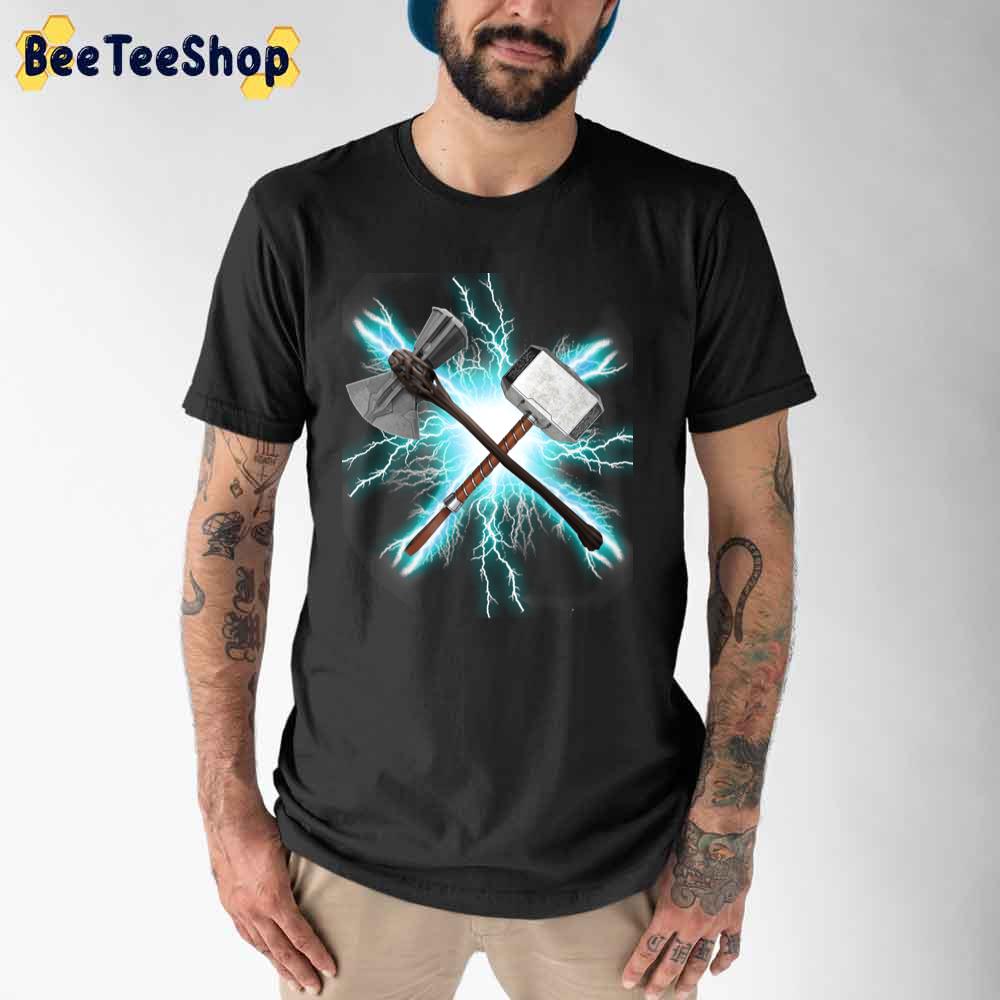 Stormbreaker And Mjolnir Thor Unisex T-Shirt
