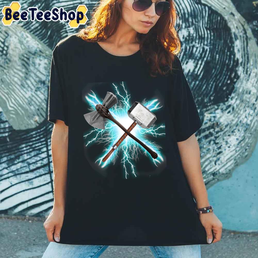 Stormbreaker And Mjolnir Thor Unisex T-Shirt