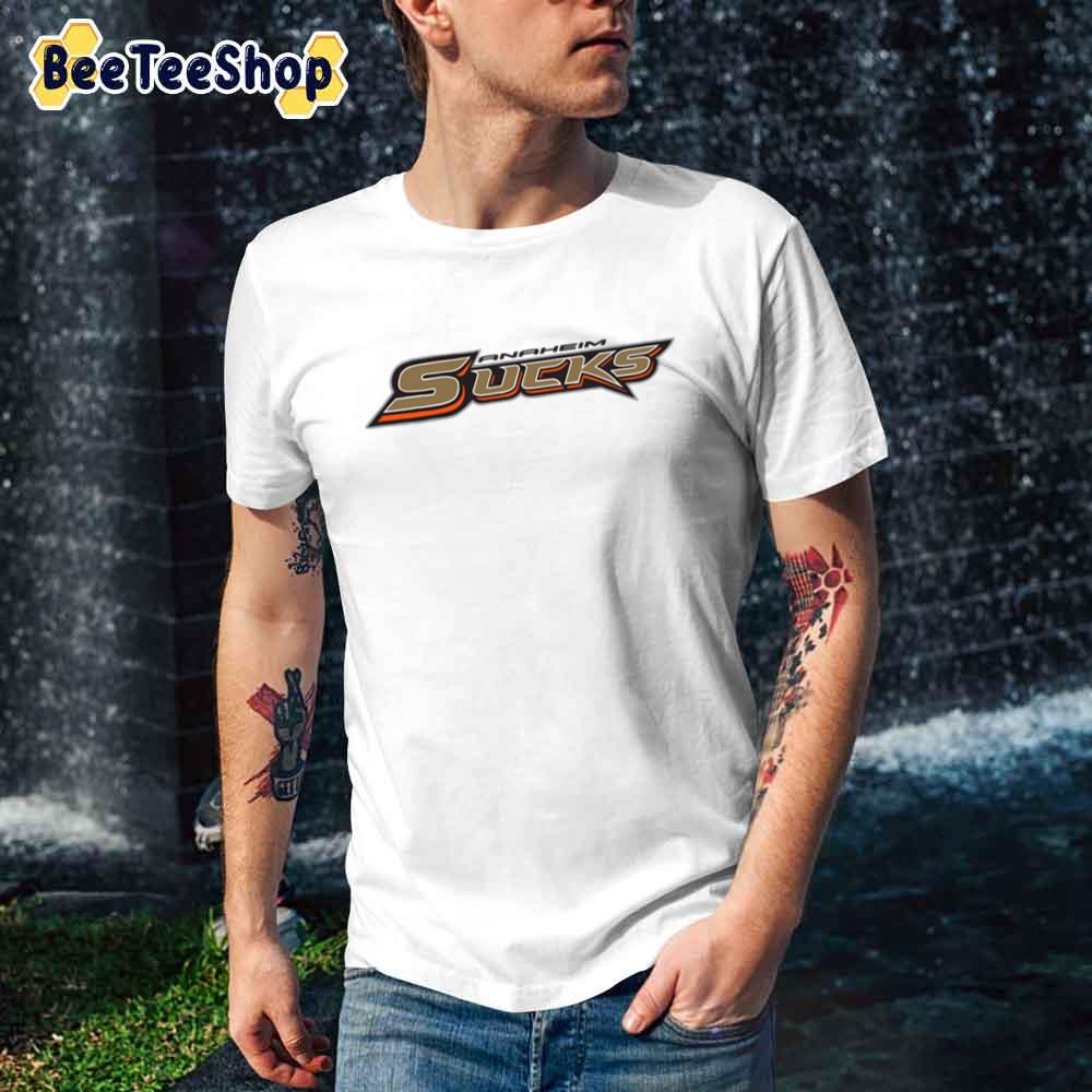 Sucks Anaheim Ducks Hockey Unisex T-Shirt