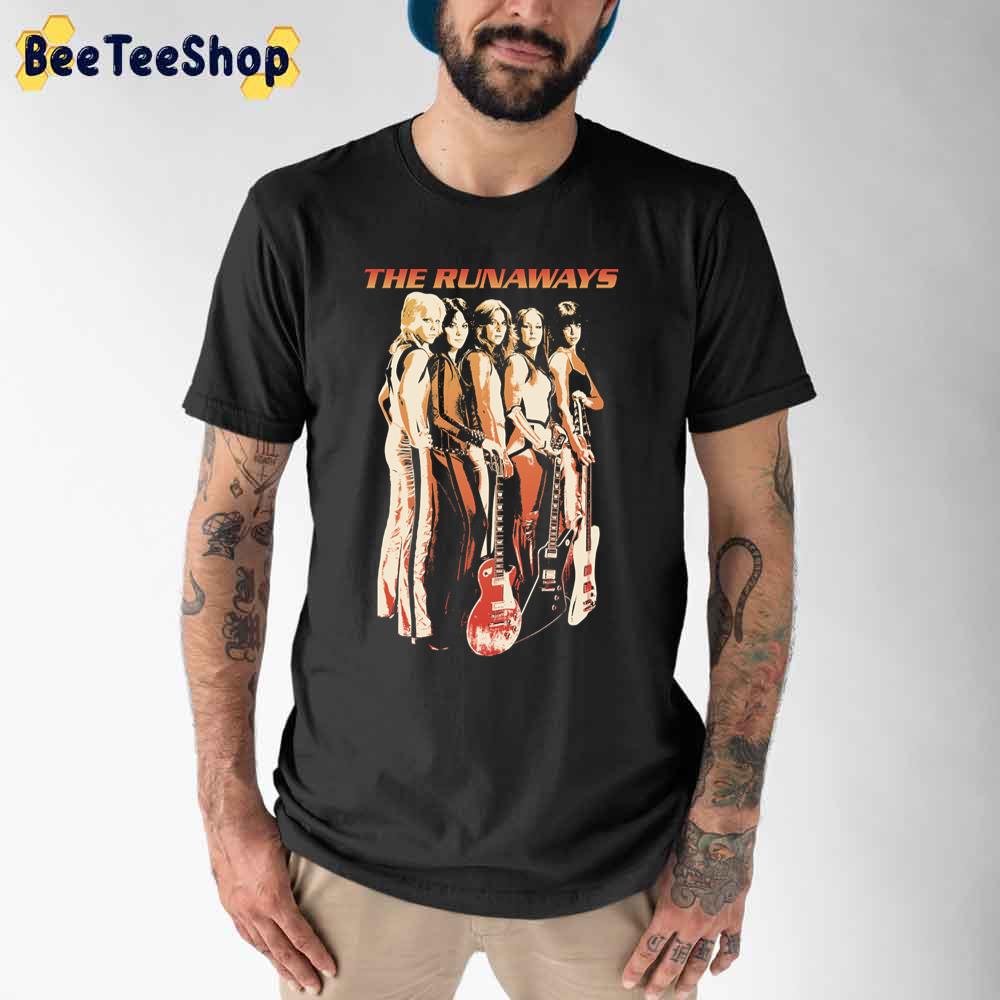 Vintage Style The Runaways Joan Jett Unisex T-Shirt