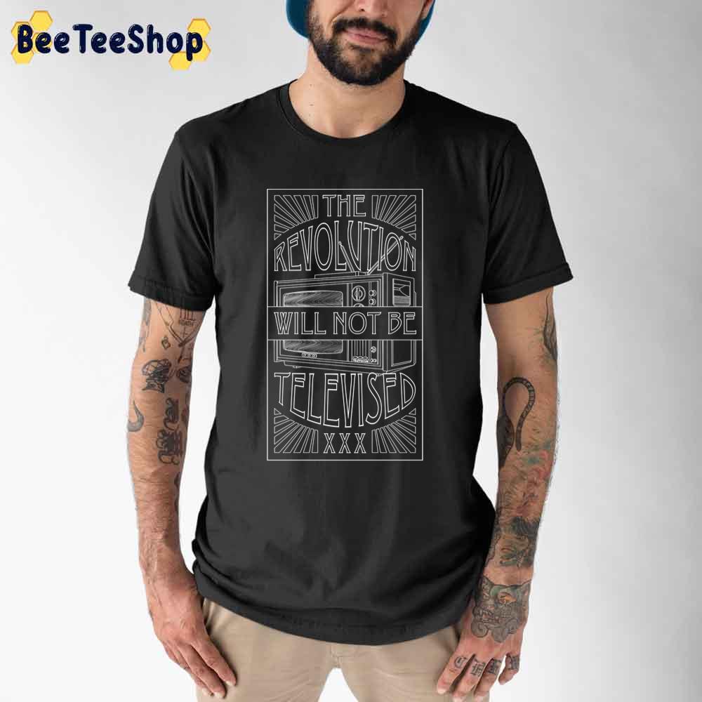 Vintage Will Not Be Televised The Revolution Unisex T-Shirt