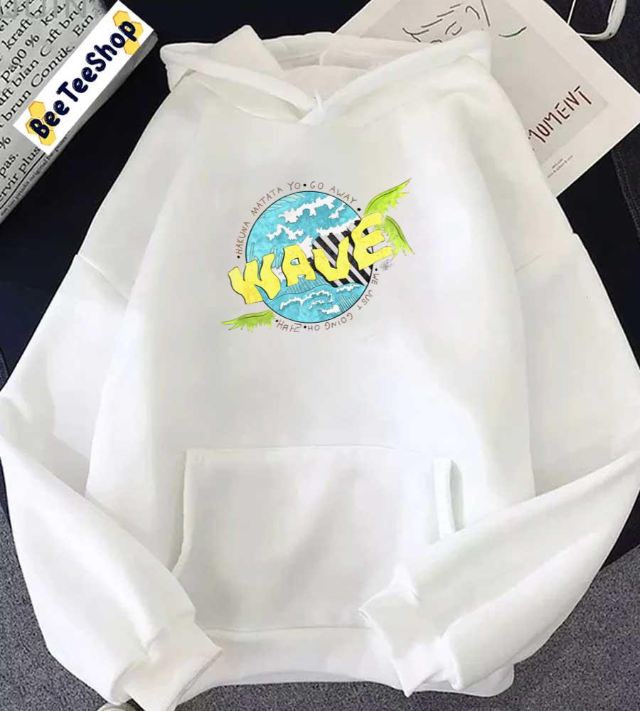 Wave Design Ateez Kpop Unisex Hoodie