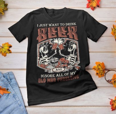 I Just Want To Drink Beer International Beer Day Unisex T-Shirt