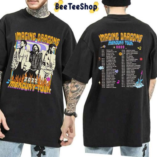 Imagine Dragons Mercury Tour 2022 Unisex T-Shirt