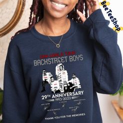 DNA Tour Backstreet Boys 29th Anniversary 1993-2022 Unisex Sweatshirt