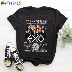 10TH Anniversary EXO 2012-2022 Thanks For The Momeries Unisex T-Shirt