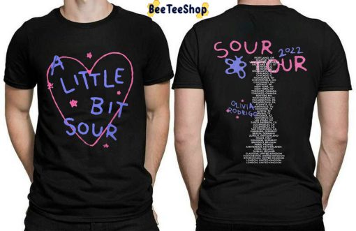 Cute Olivia Rodrigo The Sour Tour 2022 Unisex T-Shirt