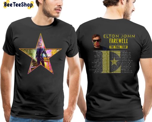 Elton John Yellow Brick Road The Final Tour 2022 Unisex T-Shirt