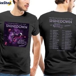 Shinedown The Revolution’s Live Tour 2022 Unisex T-Shirt