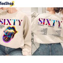 The Rolling Stones Sixty 2022 European Tour Unisex Sweatshirt