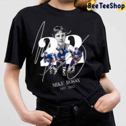 Mike Bossy Hockey Signature Rip 1957 – 2022 Unisex T-Shirt