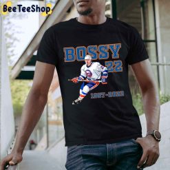 Number 22 Mike Bossy Hockey Rip 1957 – 2022 Unisex T-Shirt