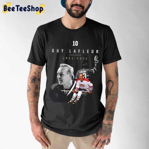 10 Rip Guy Lafleur 1951 2022 Hockey Unisex T-Shirt
