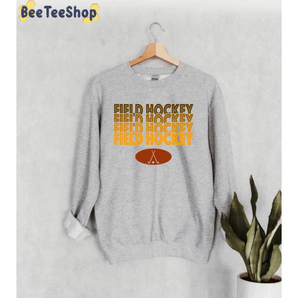 1970’s Retro Field Hockey Girls Student Athlete Unisex Sweatshirt