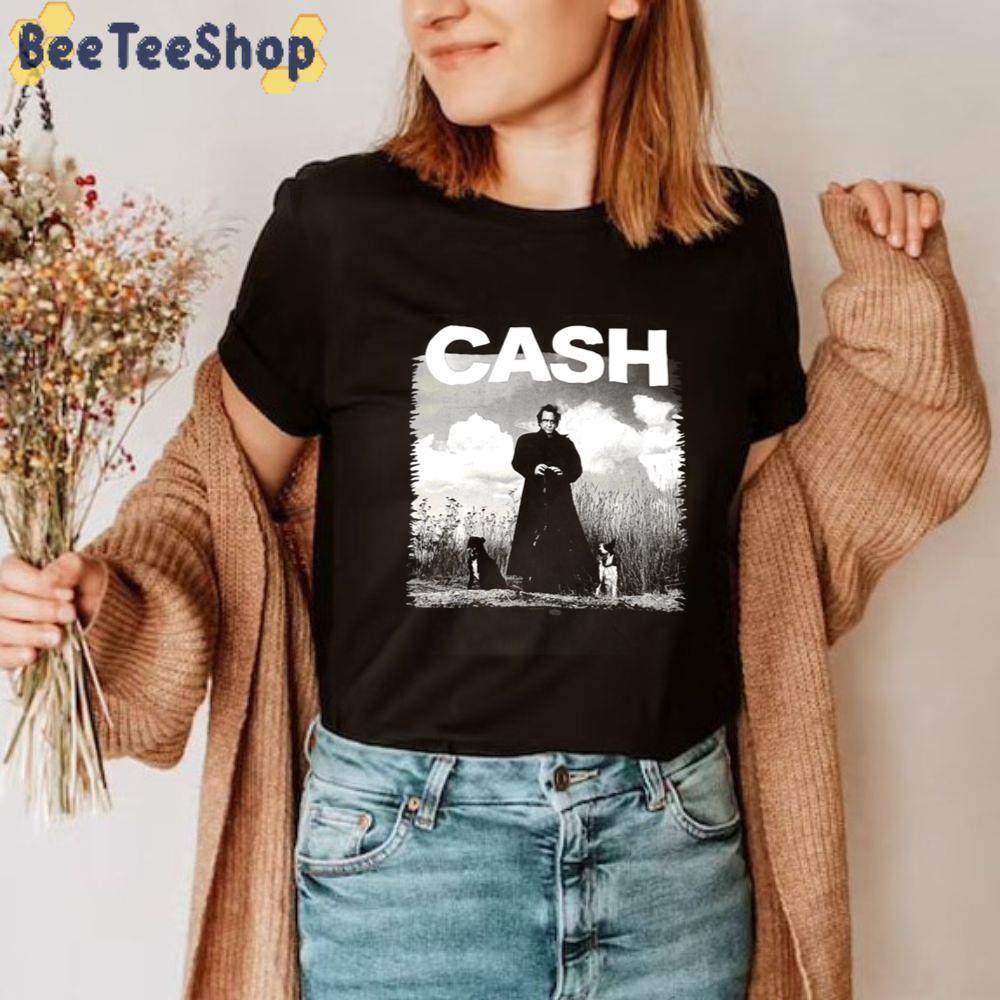1994 Johnny Cash The Man In Black Vintage Unisex T-Shirt