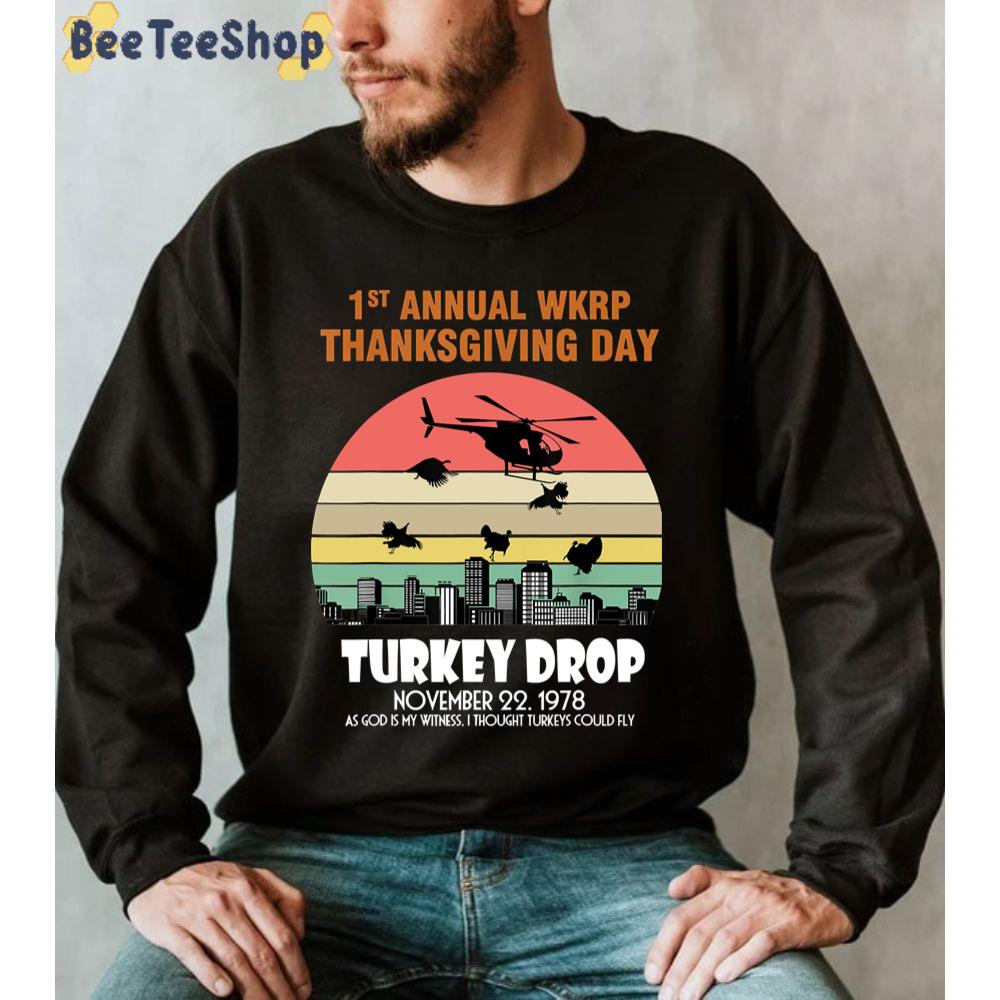 1St Annual Wkrp Thanksgiving Day Unisex Sweatshirt