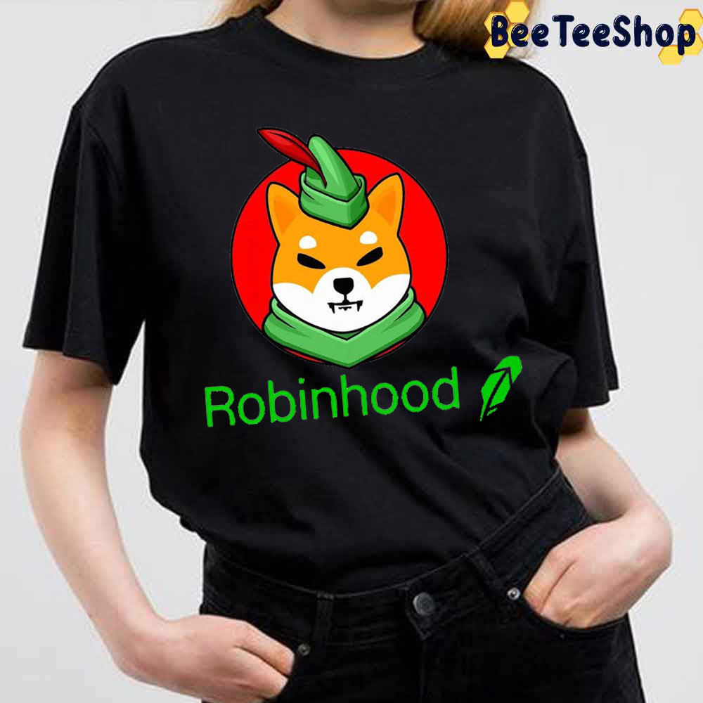 Shiba Inu Robinhood Unisex T-Shirt