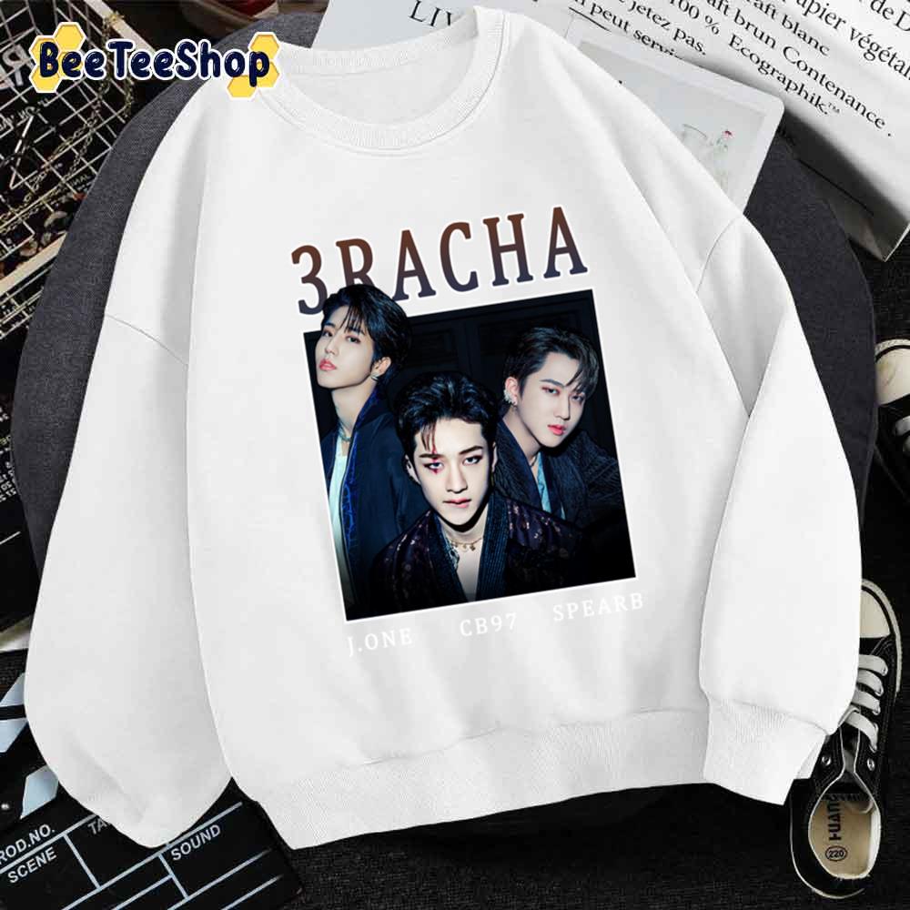 3racha Vintage Retro Kpop Band Style 90s Straykids Kpop Unisex Sweatshirt