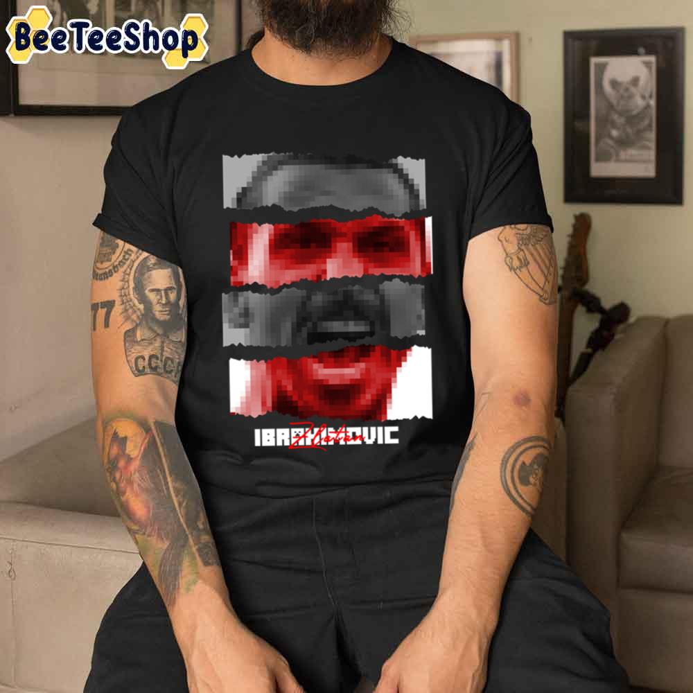 8 Bit Zlatan Ibrahimovic Football Unisex T-Shirt