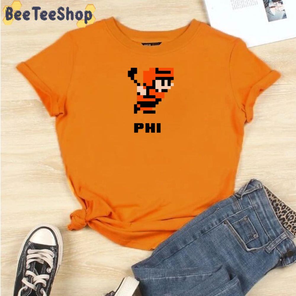 8bit Phi Philadelphia Flyers Hockey Unisex T-Shirt