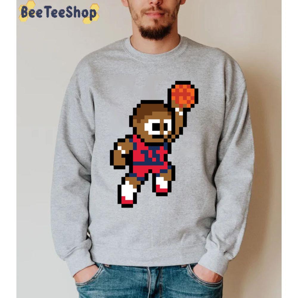 8-Bit Washington Wizards Basketball Unisex Sweatshirt