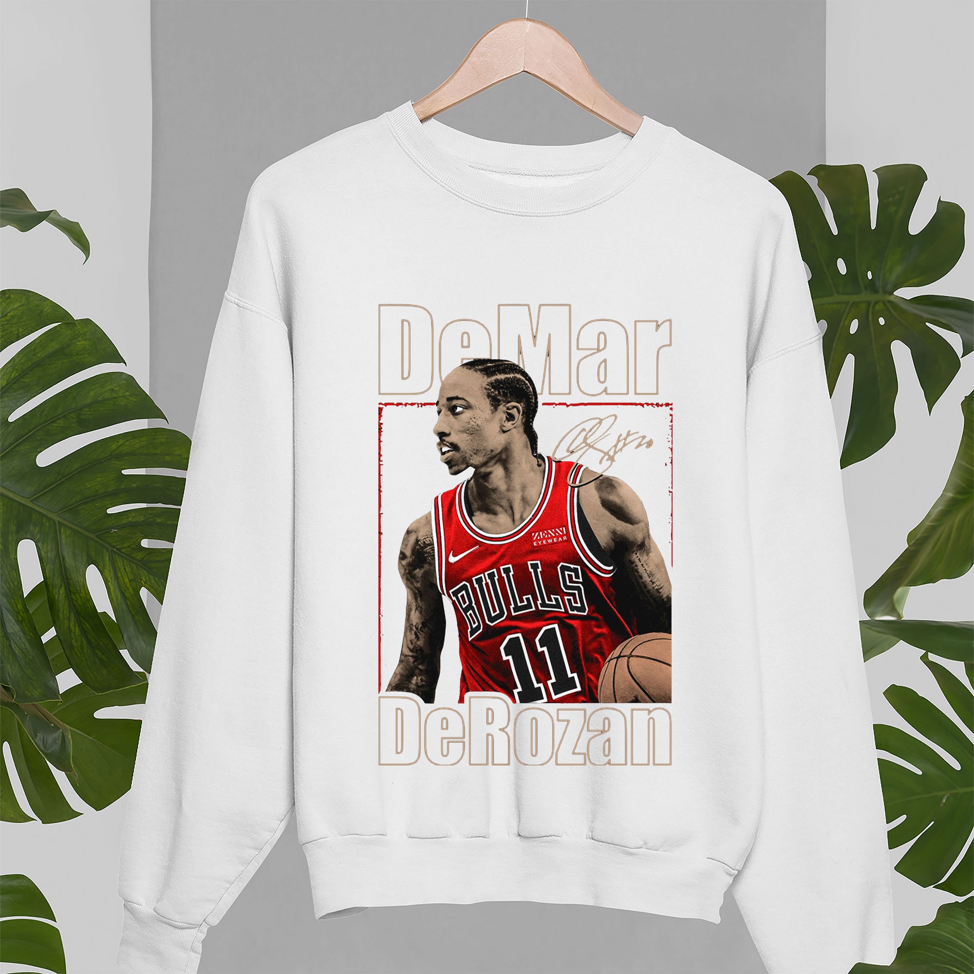  500 LEVEL DeMar DeRozan Shirt (Cotton, Small, Heather