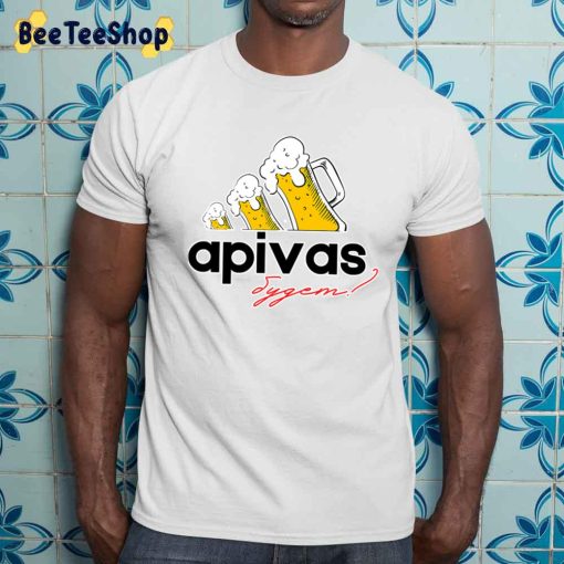 Apivas Funny International Beer Day Unisex T-Shirt