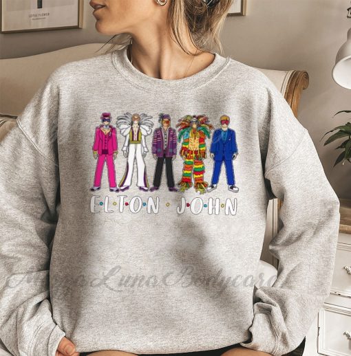 Horror Style Elton John Farewell 2022 Tour Unisex Sweatshirt