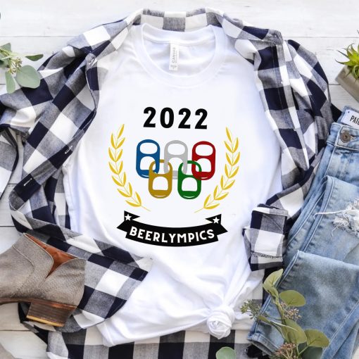 Beerlympics 2022 Beer-Olympics International Beer Day Unisex T-Shirt