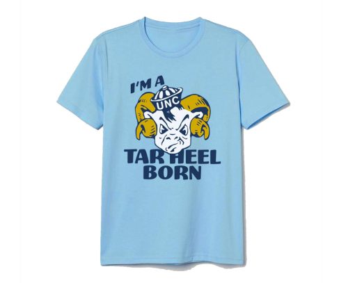 I’am A Tar Heel Born Unc Champions March Madness 2022 Unisex T-Shirt