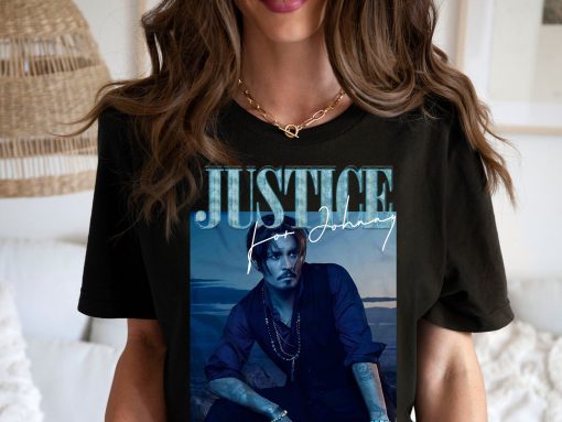 Vintage Justice For Johnny Depp Unisex Sweatshirt