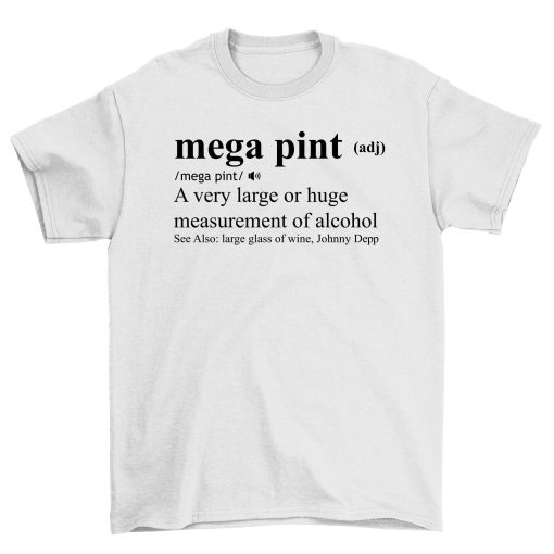 MEGA PINT A Very Large Or Huge Justice For Johnny Depp Unisex T-Shirt