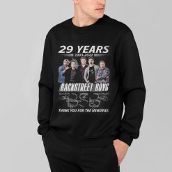 29 Years 1993 2022 Official Backstreet Boys Nick Carter Aj Mclean Howie Dorough Signatures Unisex T-Shirt