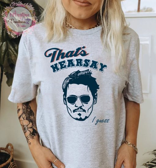 Vintage That’s Hearsay Johnny Depp Unisex T-Shirt