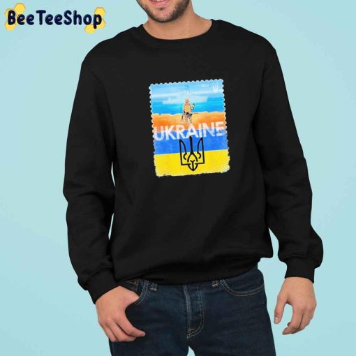 Ukraine Stamp Unisex T-Shirt