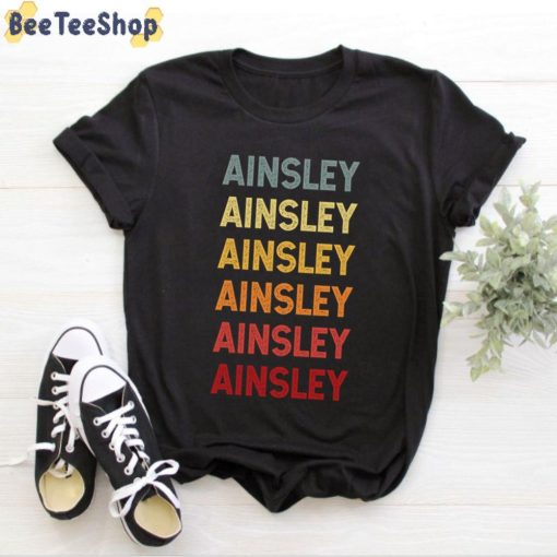 Vintage Retro Called Ainsley Unisex T-Shirt