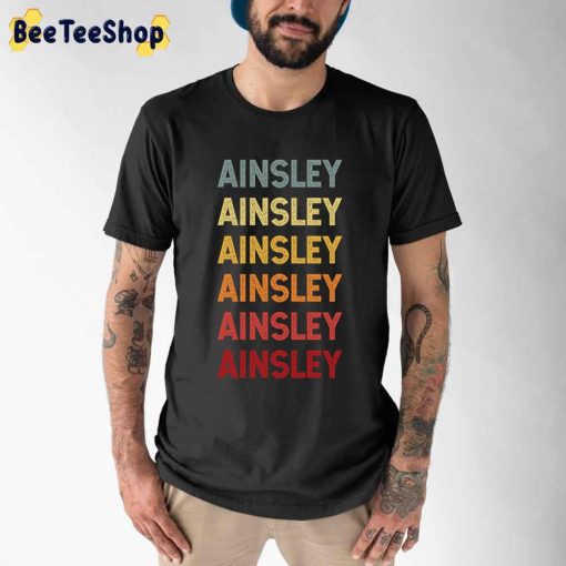 Vintage Retro Called Ainsley Unisex T-Shirt