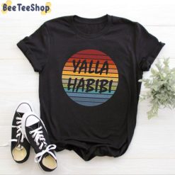 Yalla Habibi Retro Arabic Unisex T-Shirt
