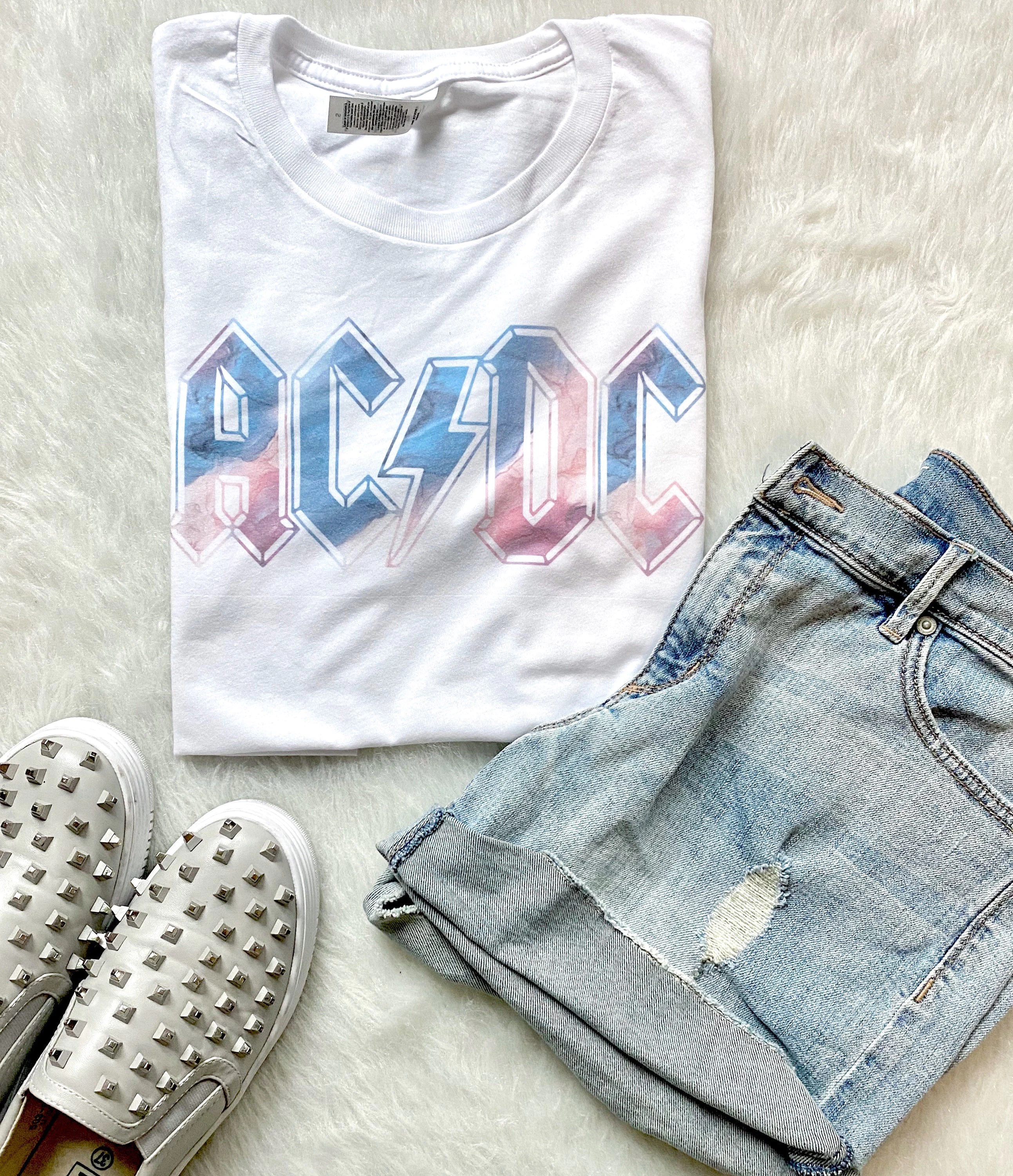 Ac&dcband Tee Graphic Tee T-Shirt