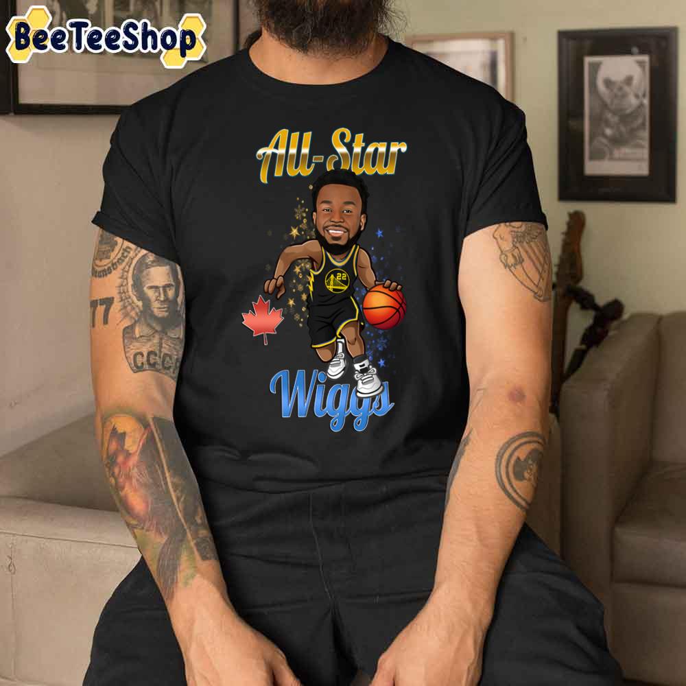 All Star Wiggs 22 Golden State Warriors Basketball Unisex T-Shirt