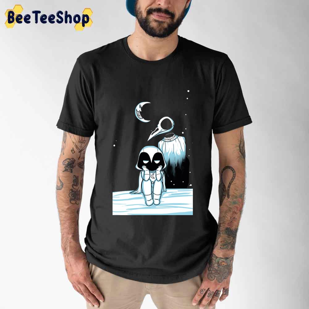 Alone Man Moon Knight Unisex T-Shirt
