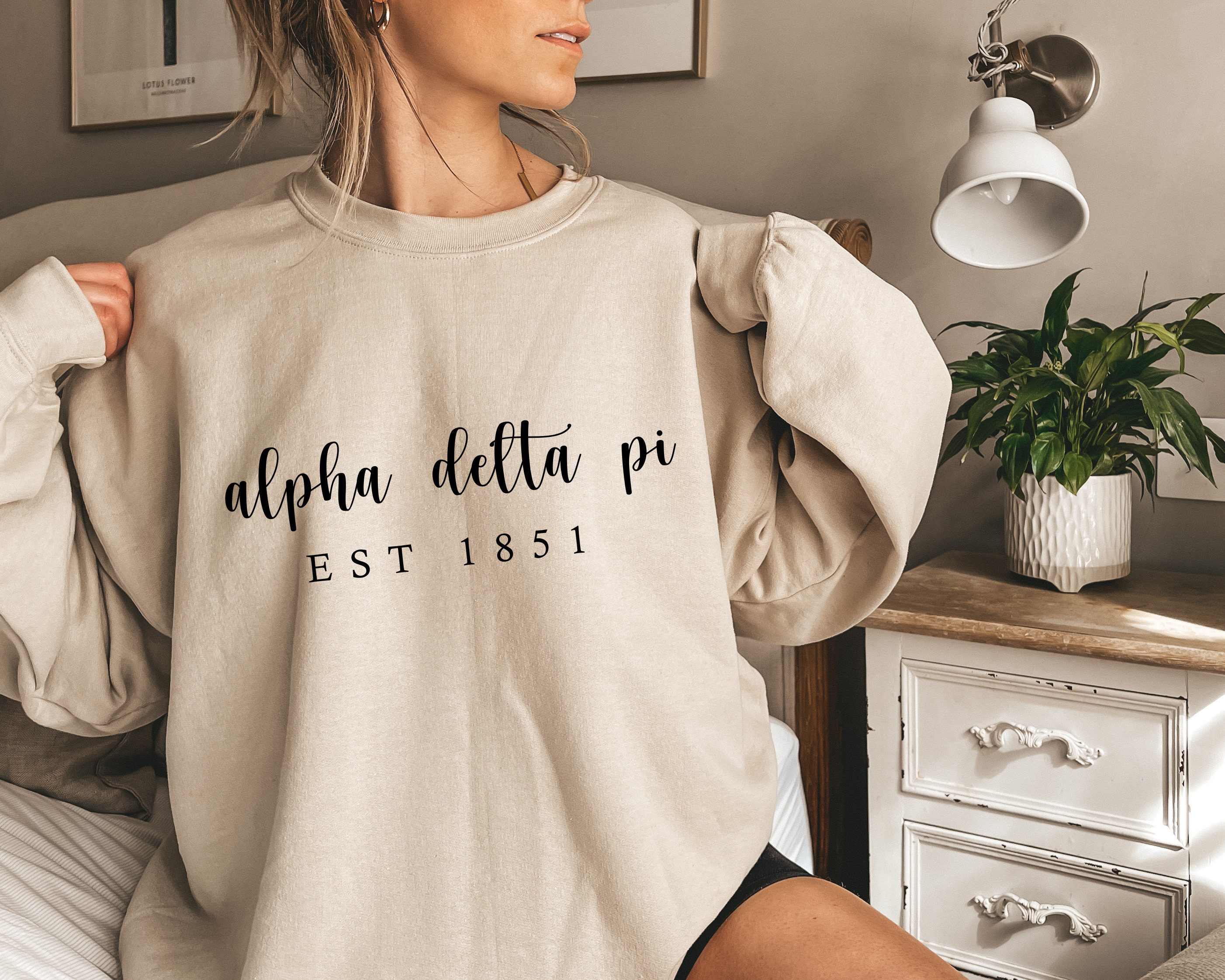 Alpha Delta Pi Est 1851 Unisex T-Shirt