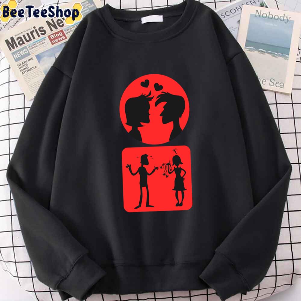 Red Love Unisex Sweatshirt