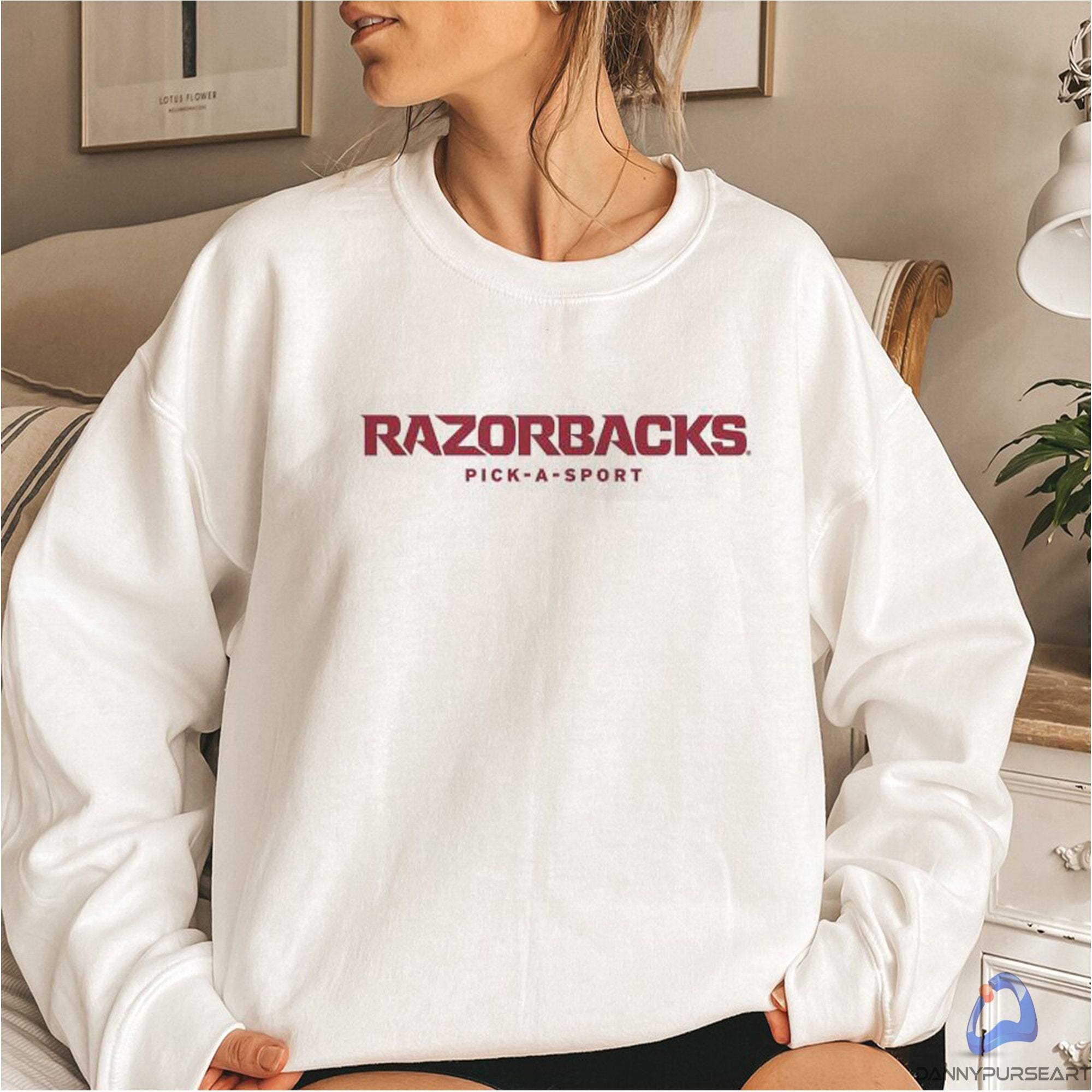 Arkansas Razorbacks Mascot Pick A Sportunisex Sweatshirt