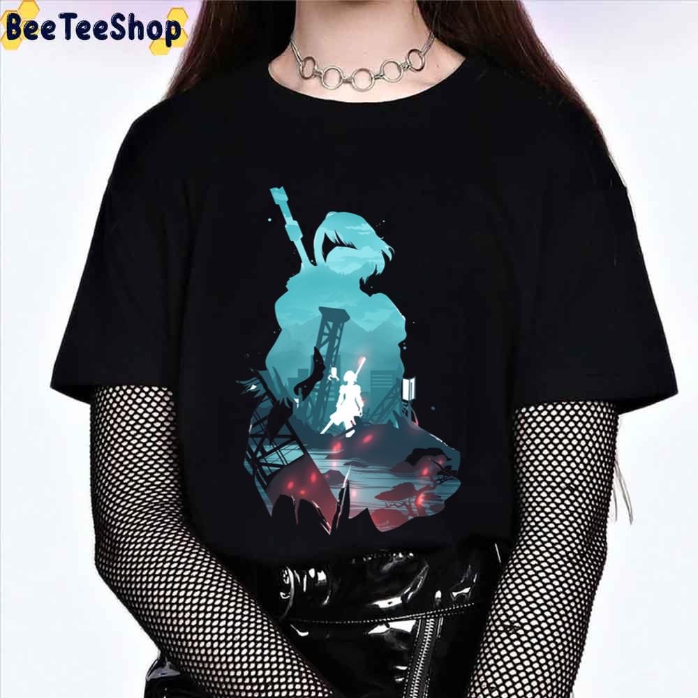 Art 2b Waifu Nier Automata Unisex T-Shirt - Beeteeshop