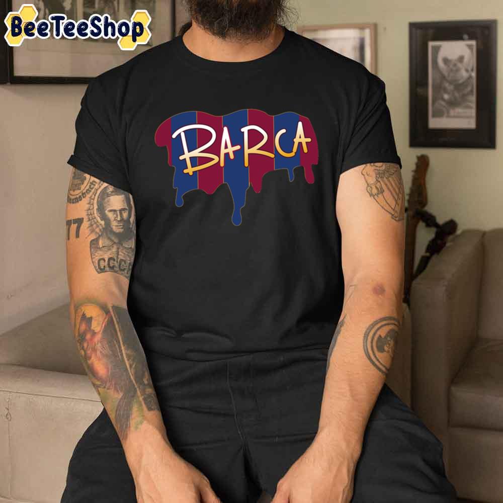 Art Barca Barca Barcelona Football Unisex T-Shirt