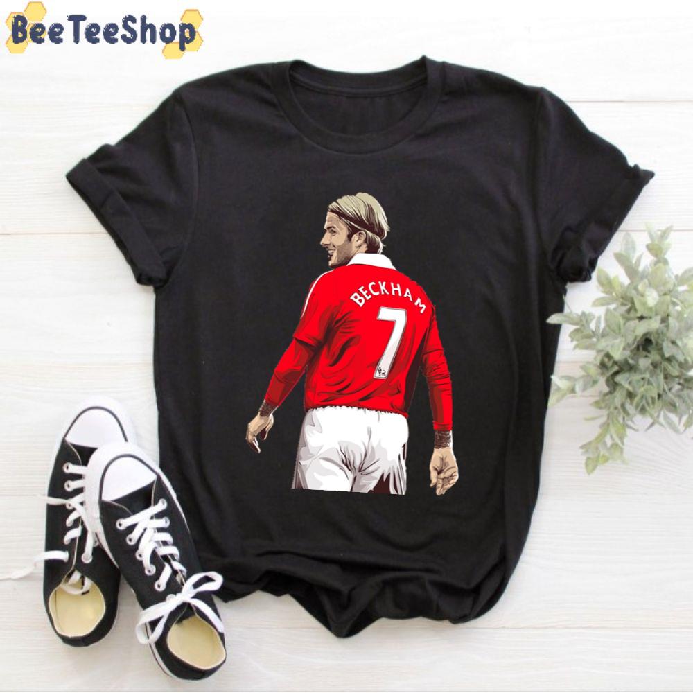 Art David Beckham Football Unisex T-Shirt