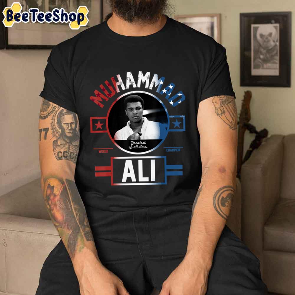 Art Flag Muhammad Ali Boxing Unisex T-Shirt