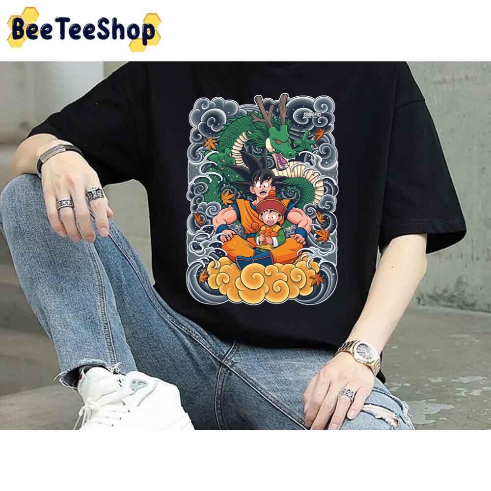 Art Goku And Gohan Anime Unisex T-Shirt