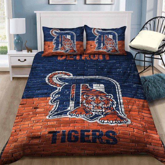 Art In The Wall Detroit Tigers Bedding Set